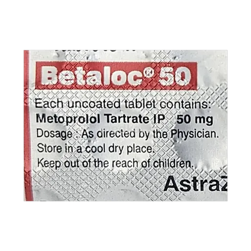 betaloc 50mg tablet 30's